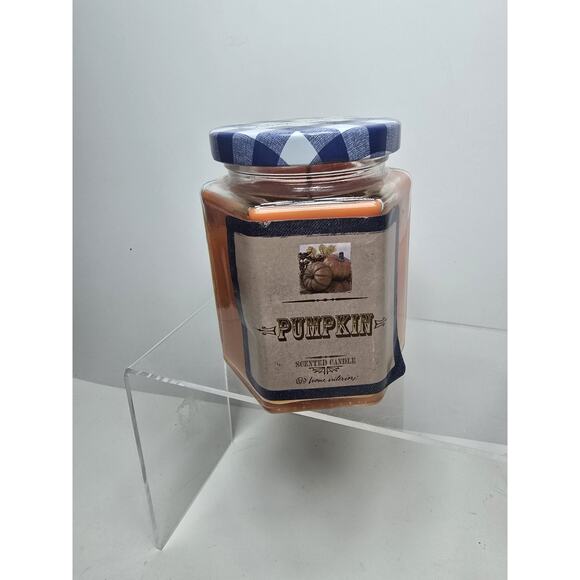 Home Interiors Pumpkin Cookies Scented Jar Candle 1 Wick 7.5 oz NEW - Picture 1 of 4